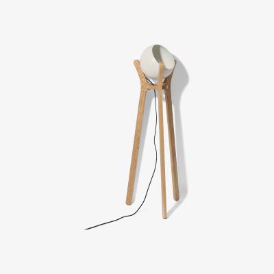 Made.com Sputnik Floor Lamp, White & Wood