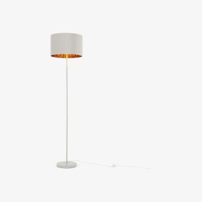 Made.com Jacy Floor Lamp, Grey & Copper