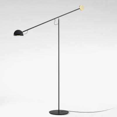 Made in Design Copérnica Floor lamp - / H 130 cm by Marset Grey/Black