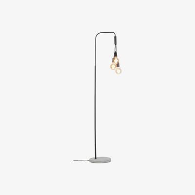 Made in Design Oslo Floor lamp - / 3 bulbs - H 190 cm by It's about Romi Black