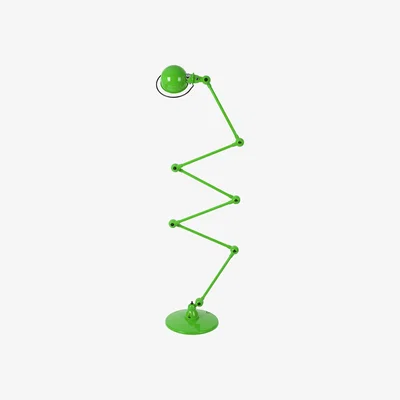 Made in Design Loft Zigzag Floor lamp - 6 arms - H max 240 cm by Jieldé Green