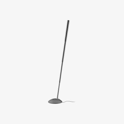 Made in Design Micro Telescopic Floor lamp - / Telescopic tubes - H 109/220 cm by Pallucco Silver/Metal
