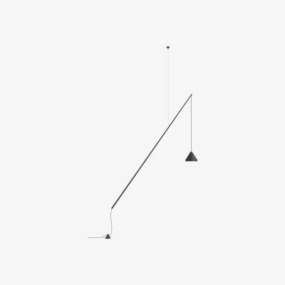 Made in Design North Floor lamp - / Suspendu & orientable - LED by Vibia Grey