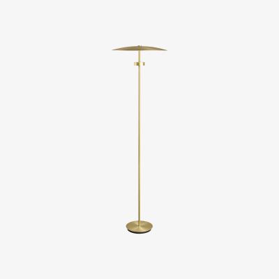 Made in Design Reflection LED Floor lamp - / Metal - H 140.5 cm by Bolia Gold/Metal
