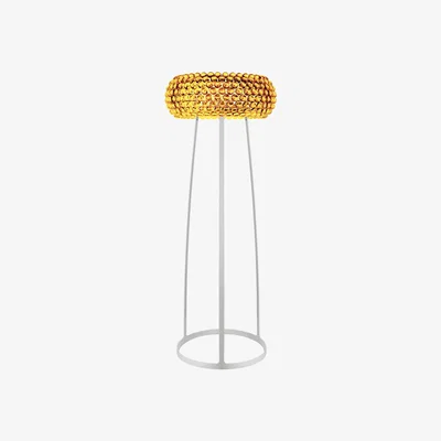 Made in Design Caboche Grande Floor lamp - Large by Foscarini Yellow/Orange