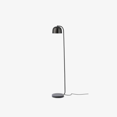Made in Design Grant Floor lamp - / Metal & Granite base - H 136 cm by Normann Copenhagen Grey/Black