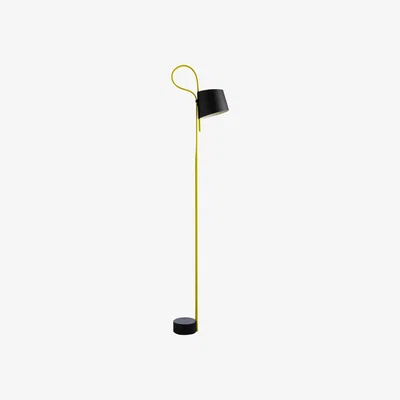 Made in Design Rope Trick Floor lamp - LED - Adjustable shade by Hay Yellow