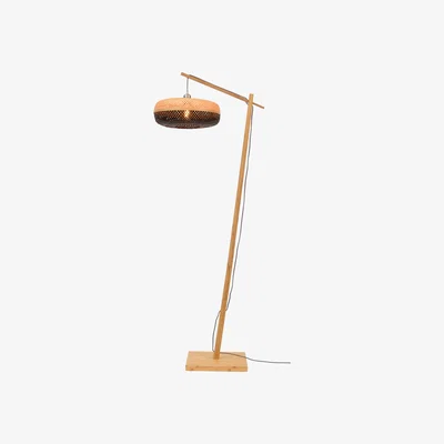 Made in Design Palawan Floor lamp - / Bamboo - H 176 x Ø 40 cm by GOOD&MOJO Natural wood
