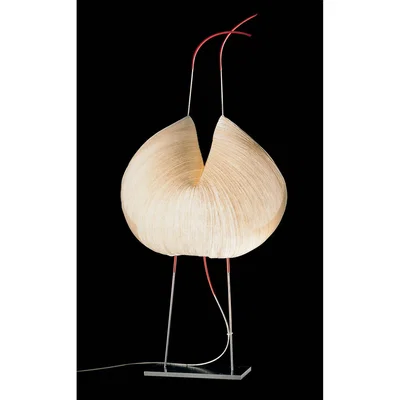 Made in Design The MaMo Nouchies - Poul Poul LED Floor lamp by Ingo Maurer White/Beige