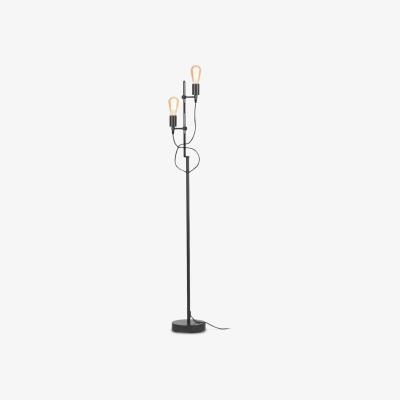 Made in Design Seattle Floor lamp - / Adjustable height by It's about Romi Black