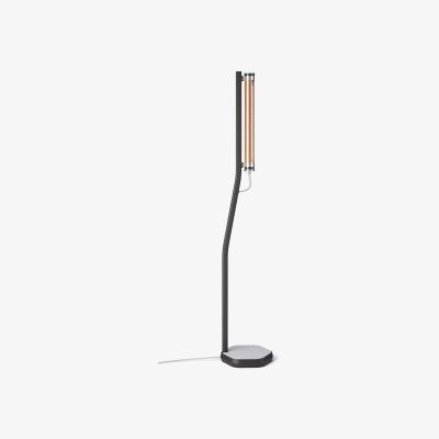 Made in Design Bodom LED Floor lamp - / Indoors-outdoors - H 205 cm by SAMMODE STUDIO Black