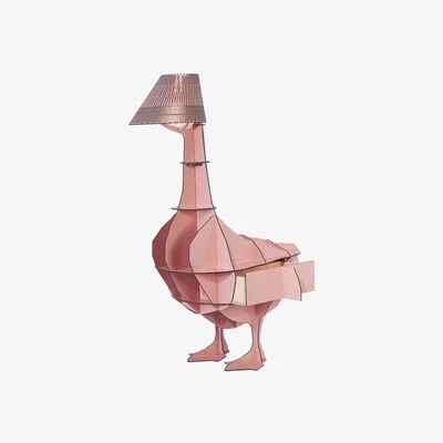 Made in Design Junon Lamp - Bedside Table by Ibride Pink