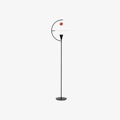 Made in Design Newton LED Floor lamp - / H 203 cm by Nemo Black