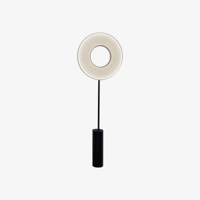 Made in Design Iris Floor lamp - LED / H 140 cm - Fabric & double-sided lighting by Dix Heures Dix White
