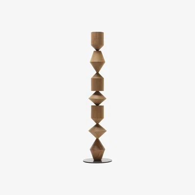 Made in Design Costantina Floor lamp natural wood / Ø 40 x H 178 cm - Wood - Mogg
