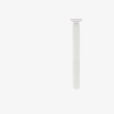 Made in Design Las Vegas Floor lamp plastic material white / 28 x 28 x H 190 cm - Seletti