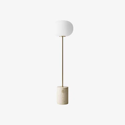 Made in Design JWDA Floor lamp - / Glass & stone by Menu White/Gold