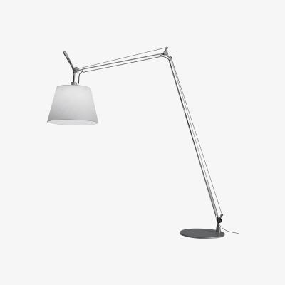Made in Design Tolomeo Maxi Floor lamp - / Ø 52 cm - H 250 to 406 cm by Artemide White