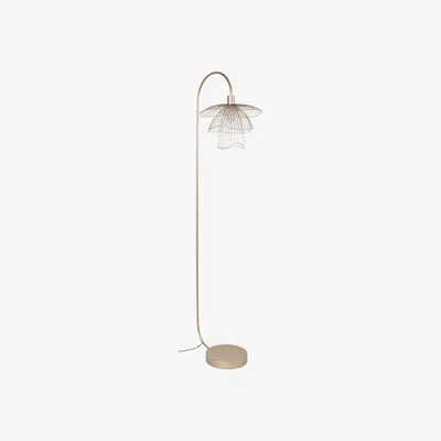 Made in Design Papillon Floor lamp - / H 150 cm by Forestier Beige