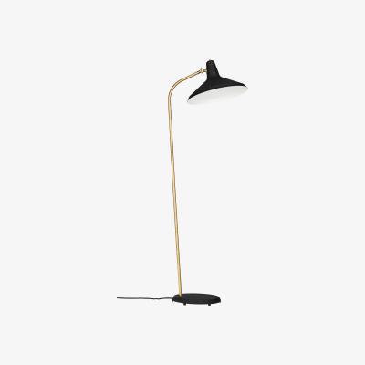 Made in Design G10 Floor lamp - /Grossman - 1950 Reissue by Gubi Black/Gold
