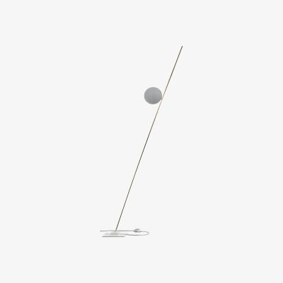 Made in Design Lederam F1 Floor lamp by Catellani & Smith White/Gold