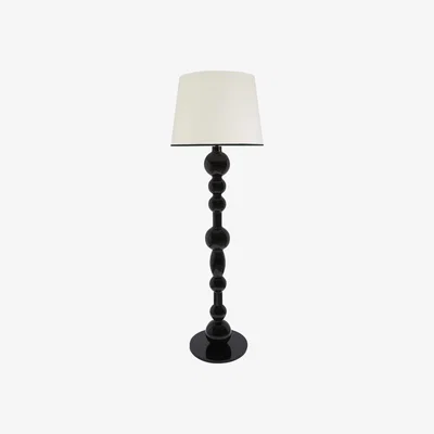 Made in Design Slave Floor lamp - / Ø 46.5 x H 121 cm - by Maison Sarah Lavoine Black