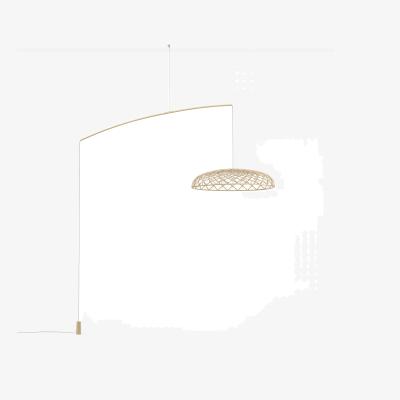 Made in Design Floor lamp Skynest Motion LED textile / Ø 90.4 cm - Recycled polyester fabric - Flos