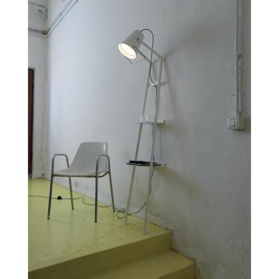 Made in Design Alfred Floor lamp - 2 shelves - H 175 cm by Karman White