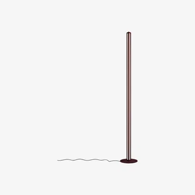 Made in Design Chiaroscura Floor lamp metal red / H 183 cm - Aluminium - Foscarini