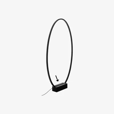 Made in Design Black marble base - / For the Ellisse lamp by Nemo Black