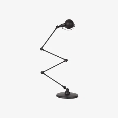 Made in Design Signal Zigzag Floor lamp - 4 arms - H max 120 cm by Jieldé Black
