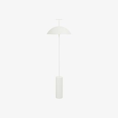 Made in Design Geen-a Floor lamp - / Reading light - Steel / H 132 cm by Kartell White