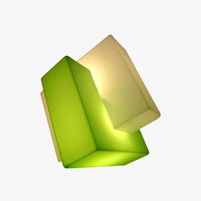 Made in Design Pzl Floor lamp - H 60 cm by Slide Green