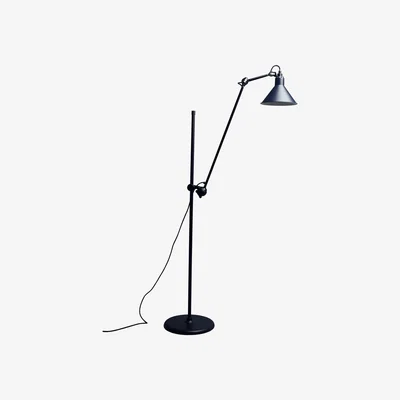 Made in Design N°215L Floor lamp by DCW éditions Blue