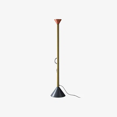 Made in Design Floor lamp Masters' Pieces - Callimaco LED metal / Ettore Sottsass, 1982 - Artemide