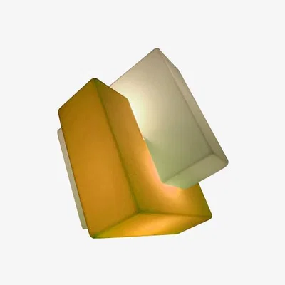 Made in Design Pzl Floor lamp - H 60 cm by Slide Orange