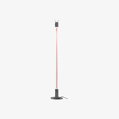 Made in Design Dia LED Floor lamp glass transparent transparent glass / H 183 cm - Martinelli Luce