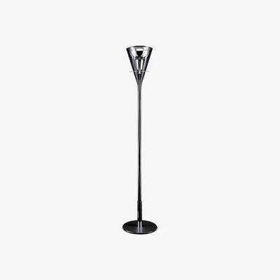 Made in Design Flûte Floor lamp - H 210 cm by Fontana Arte Metal