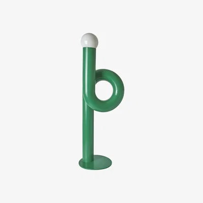 Made in Design Petite Modulation Floor lamp - / H 120 cm - Exclusive by Axel Chay Green