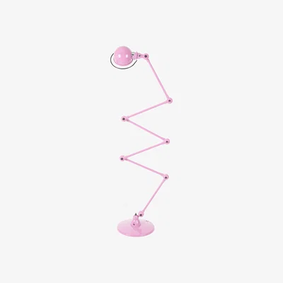 Made in Design Loft Zigzag Floor lamp - 6 arms - H max 240 cm by Jieldé Pink