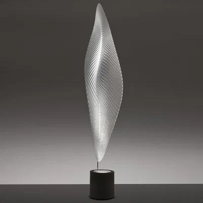 Made in Design Cosmic leaf Floor lamp by Artemide Grey/Transparent