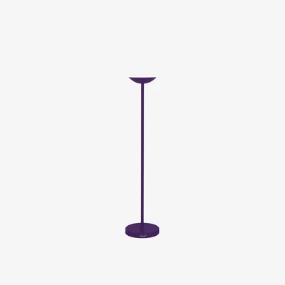 Made in Design Mooon! LED Wireless floor lamp - / wireless - H 134 cm by Fermob Purple