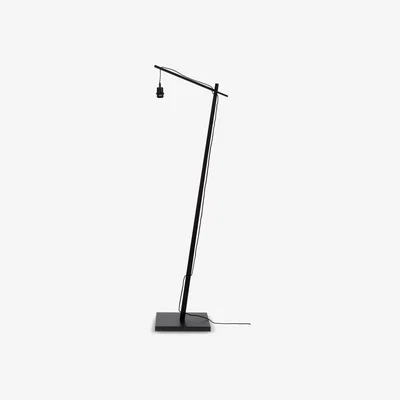 Made in Design Bromo Small Floor lamp - / Bamboo - H 176 cm / Ø 40 cm by GOOD&MOJO Black