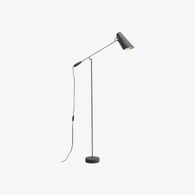 Made in Design Birdy Floor lamp - H 133 cm / Reissue 1952 by Northern Grey