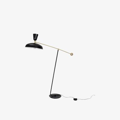 Made in Design G1 Floor lamp - / 1951 reissue, Pierre Guariche / H 120 cm by SAMMODE STUDIO Black