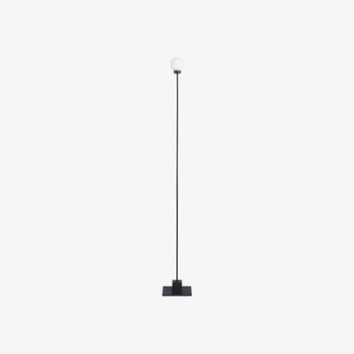 Made in Design Snowball Floor lamp - / Glass & metal - H 117 cm by Northern Black