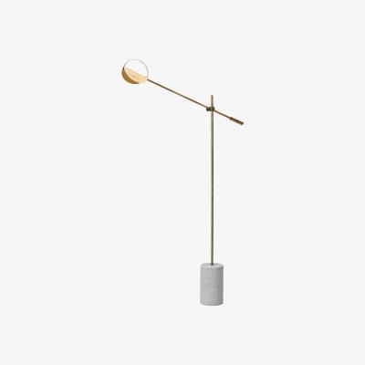 Made in Design Leaves LED Floor lamp - / Metal & terrazzo by Bolia Gold