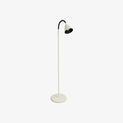 Nordic Nest Herstal Relief floor lamp 10W Pearl white-matte black