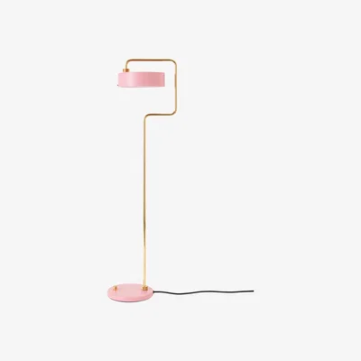 Nordic Nest Made By Hand Petite Machine floor lamp Light pink