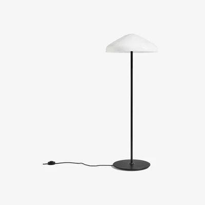 Nordic Nest HAY Pao Glass floor lamp White opal glass